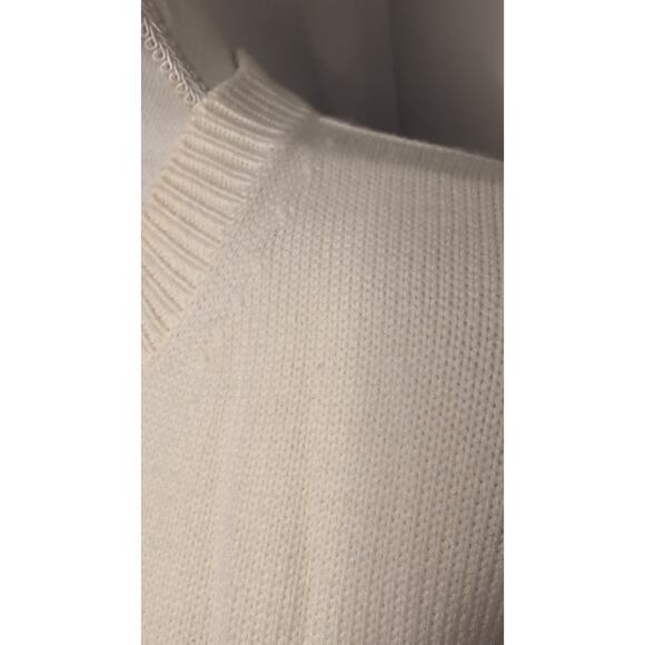 Proenza Shouler designer knit Merino wool plain sweater lg - Picture 4 of 14